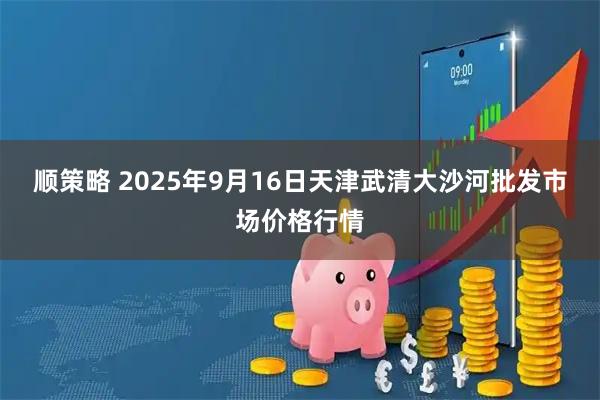 顺策略 2025年9月16日天津武清大沙河批发市场价格行情